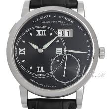 A. Lange & S�hne Lange 1 Black Dial Croco Strap