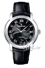 Audemars Piguet Jules Audemars Black, Guilloche Dial Croco Strap