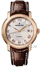 Audemars Piguet Jules Audemars Silver, Guilloche Dial Croco Stra