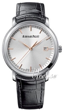 Audemars Piguet Jules Audemars Silver Dial Croco Strap
