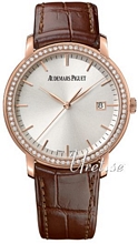 Audemars Piguet Jules Audemars Silver Dial Croco Strap