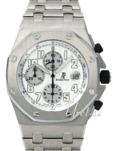 Audemars Piguet Royal Oak Offshore Steel White Dial