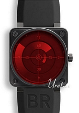 Bell & Ross Aviation R�d/Gummi 46x46 mm