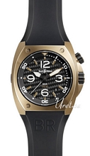 Bell & Ross Marine Sort/Gummi �44 mm