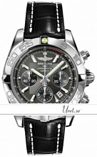 Breitling Chronomat B01 Black Dial Croco Leather Breitling Chronomat B01 Black Dial Croco Leather