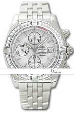 Breitling Chronomat Silver Dial Bracelet Breitling Chronomat Silver Dial Bracelet