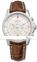 Breitling For Bentley MARK VI Silver Dial Croco Strap Breitling For Bentley MARK VI Silver Dial Croco Strap