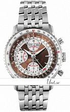 Breitling Montbrillant Datora Brown Dial Bracelet