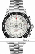 Breitling Skyracer Raven White Dial Bracelet