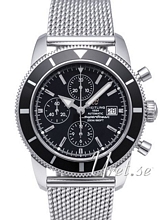 Breitling Superocean Heritage 46 Chronograph Black Dial Bracelet Breitling Superocean Heritage 46 Chronograph Black Dial Bracelet
