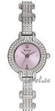 Bulova Crystals Ladies Pink Dial Bulova Crystals Ladies Pink Dial
