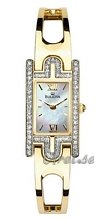 Bulova Crystals Ladies Gold Tone MOP Dial Bulova Crystals Ladies Gold Tone MOP Dial