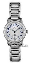 Bulova Diamonds Ladies Silver Dial