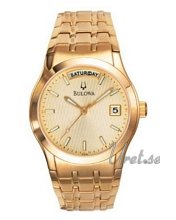 Bulova Bracelet Gold Tone Gold Dial Bulova Bracelet Gold Tone Gold Dial