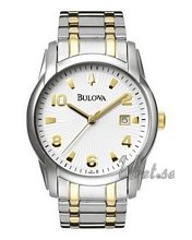 Bulova Bracelet Two Tone White Dial Bulova Bracelet Two Tone White Dial