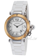 Cartier Pasha Seatimer Lady Silver Dial Steel/Rubber Bracelet Cartier Pasha Seatimer Lady Silver Dial Steel/Rubber Bracelet