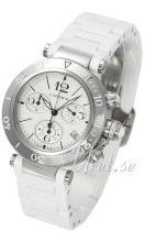 Cartier Pasha Seatimer Lady Silver Dial Steel/Rubber Bracelet Cartier Pasha Seatimer Lady Silver Dial Steel/Rubber Bracelet