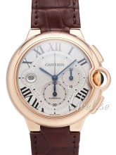 Cartier Ballon Bleu Silver, Guilloche Dial Croco Strap Cartier Ballon Bleu Silver, Guilloche Dial Croco Strap