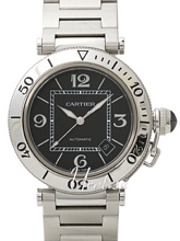Cartier Pasha Black Dial Bracelet Cartier Pasha Black Dial Bracelet