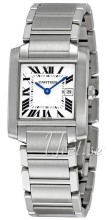 Cartier Tank Francaise Silver Dial Bracelet Midsize Cartier Tank Francaise Silver Dial Bracelet Midsize