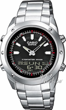 Casio Sort/Stål Ø45.5 mm Casio Sort/Stål Ø45.5 mm