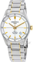Certina DS 1 Automatic Hvid/Forgyldt, guld �39 mm