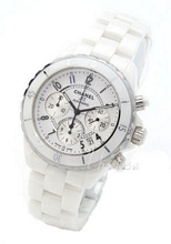 Chanel J12 Chronograph Ceramic White Dial Chanel J12 Chronograph Ceramic White Dial