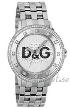 Dolce & Gabbana D&G Prime Time Crystal Silver Dial