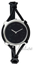 Dolce & Gabbana D&G Lisbon Black Dial Leather
