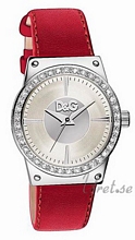 Dolce & Gabbana D&G Sundance Silver Dial Leather