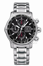 Ebel 1911 Discovery Steel Black Dial Ebel 1911 Discovery Steel Black Dial