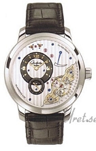 Glash�tte Original PanoInverse XL White Gold Black/Transparent D