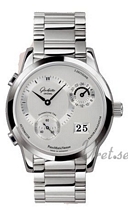 Glash�tte Original PanoMaticVenue Steel Silver Dial