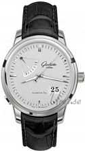 Glashütte Original Senator Auf Und Ab Steel Silver Dial Glashütte Original Senator Auf Und Ab Steel Silver Dial