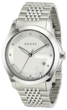 Gucci 126 MD Sølvfarvet/Stål Ø38.00 mm Gucci 126 MD Sølvfarvet/Stål Ø38.00 mm