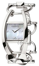 Gucci Chiodo Steel MOP, White Dial
