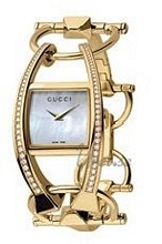 Gucci Chiodo Yellow Gold MOP, White Dial