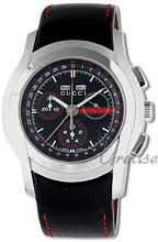 Gucci G Chrono Steel Black Dial Gucci G Chrono Steel Black Dial