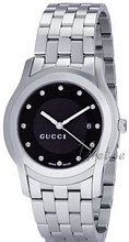 Gucci G Chrono Steel Black Dial Gucci G Chrono Steel Black Dial