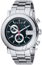 Gucci G Chrono Steel Black Dial Gucci G Chrono Steel Black Dial