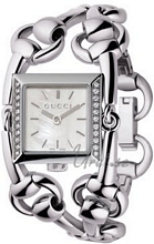 Gucci Signoria Medium Steel MOP, White Dial