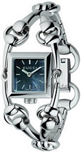 Gucci Signoria Small Steel MOP, Black Dial