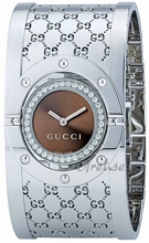 Gucci Twirl Steel Brown Dial