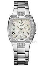 Guess Mini Prism Silver Dial Bracelet