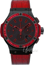 Hublot Big Bang All Black Carat Sort/Læder Ø44.5 mm Hublot Big Bang All Black Carat Sort/Læder Ø44.5 mm