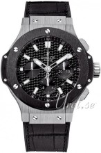 Hublot Big Bang 44.5mm Evolution Sort/Læder Hublot Big Bang 44.5mm Evolution Sort/Læder