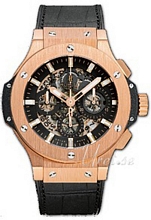 Hublot Big Bang Aero Bang Sort/Læder Ø44.5 mm Hublot Big Bang Aero Bang Sort/Læder Ø44.5 mm