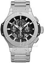 Hublot Big Bang Aero Bang Sort/Stål Ø44.5 mm Hublot Big Bang Aero Bang Sort/Stål Ø44.5 mm