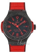 Hublot BB King All Black Sort/L�der �48 mm