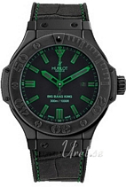 Hublot BB King All Black Sort/L�der �48 mm